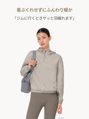 キルティング クロップド フーディプルオーバー - andar JAPAN