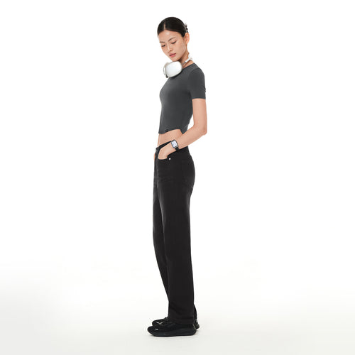 airdenim ストレートフィット ブラックデニム - andar JAPAN