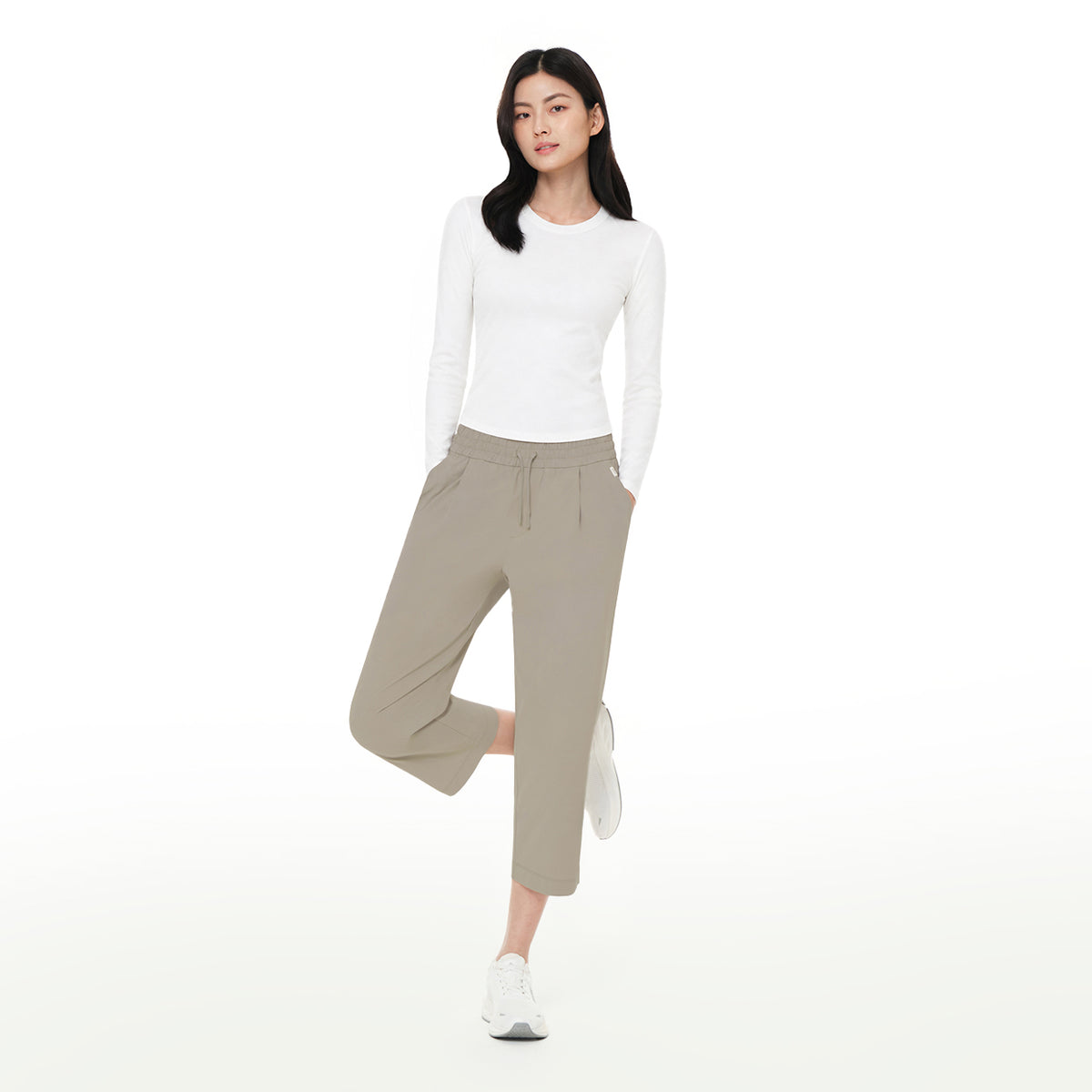 freshmove クロップドパンツ