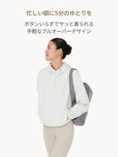 キルティング クロップド フーディプルオーバー - andar JAPAN