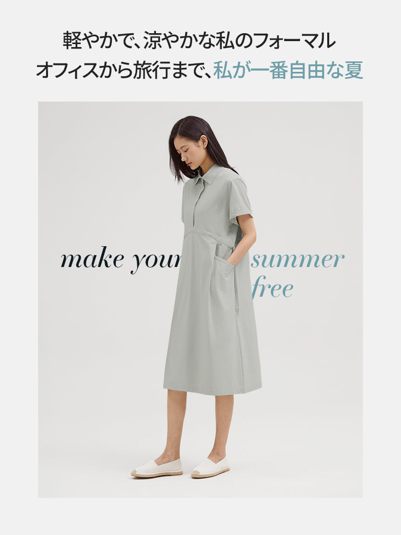 Airst ポロワンピース (半袖)