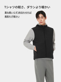 Primaloft メンズ ライトベスト＋シームレスボクサーパンツ贈呈 - andar JAPAN