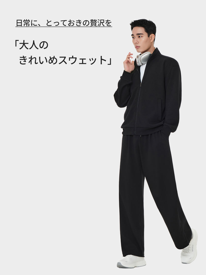 Mildmooth メンズ ワイドパンツ