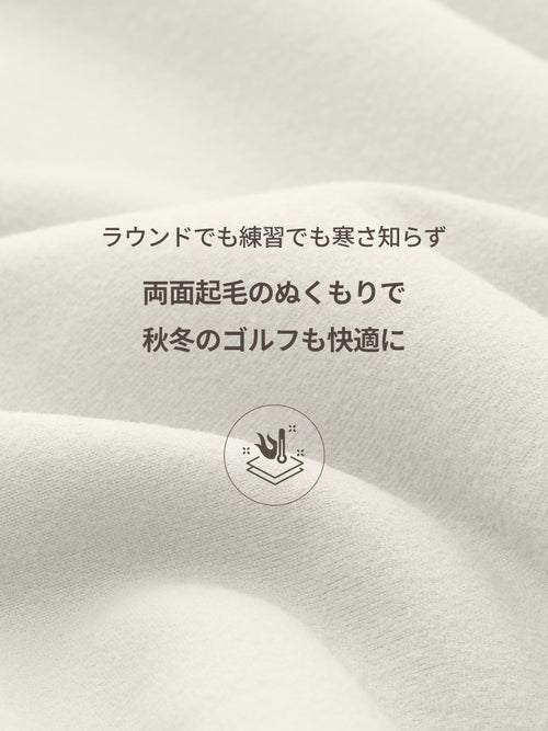 Active Warm プラス ポイント ポロ ロングスリーブ - andar JAPAN