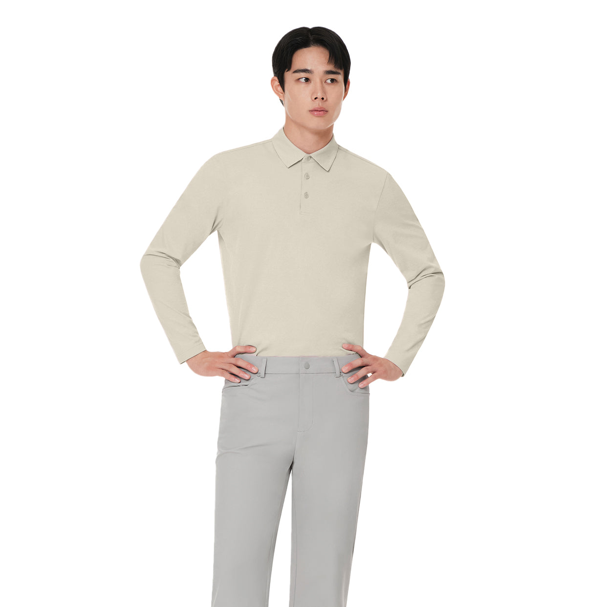 2 SET] airyfit メンズ ポロシャツ (長袖) – andar JAPAN