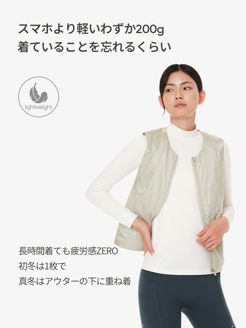 Primaloft ランニングベスト - andar JAPAN