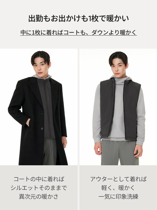 Primaloft メンズ ライトベスト - andar JAPAN