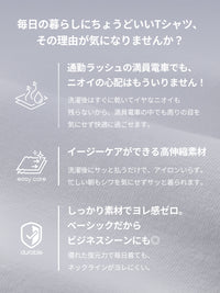 [LAST SIZE] AerocottonスタンダードフィットTシャツ(半袖)