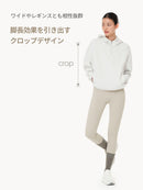キルティング クロップド フーディプルオーバー - andar JAPAN