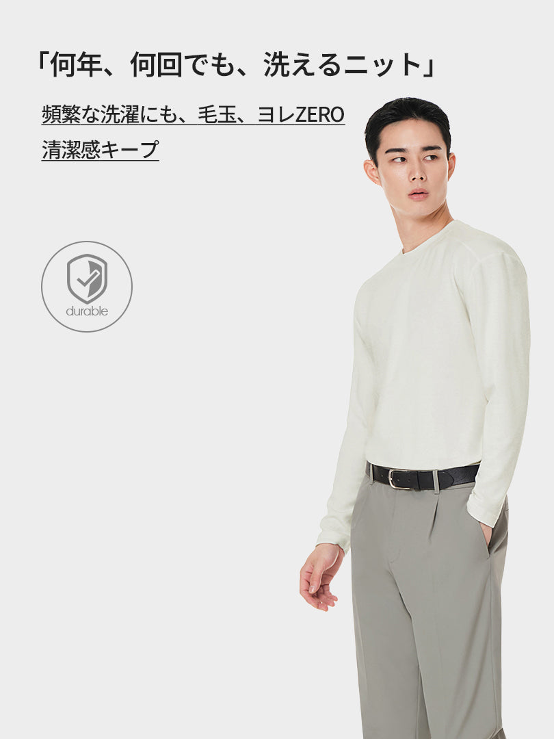 [OUTLET][2SET] Primeknit メンズ ニット (長袖) - andar JAPAN