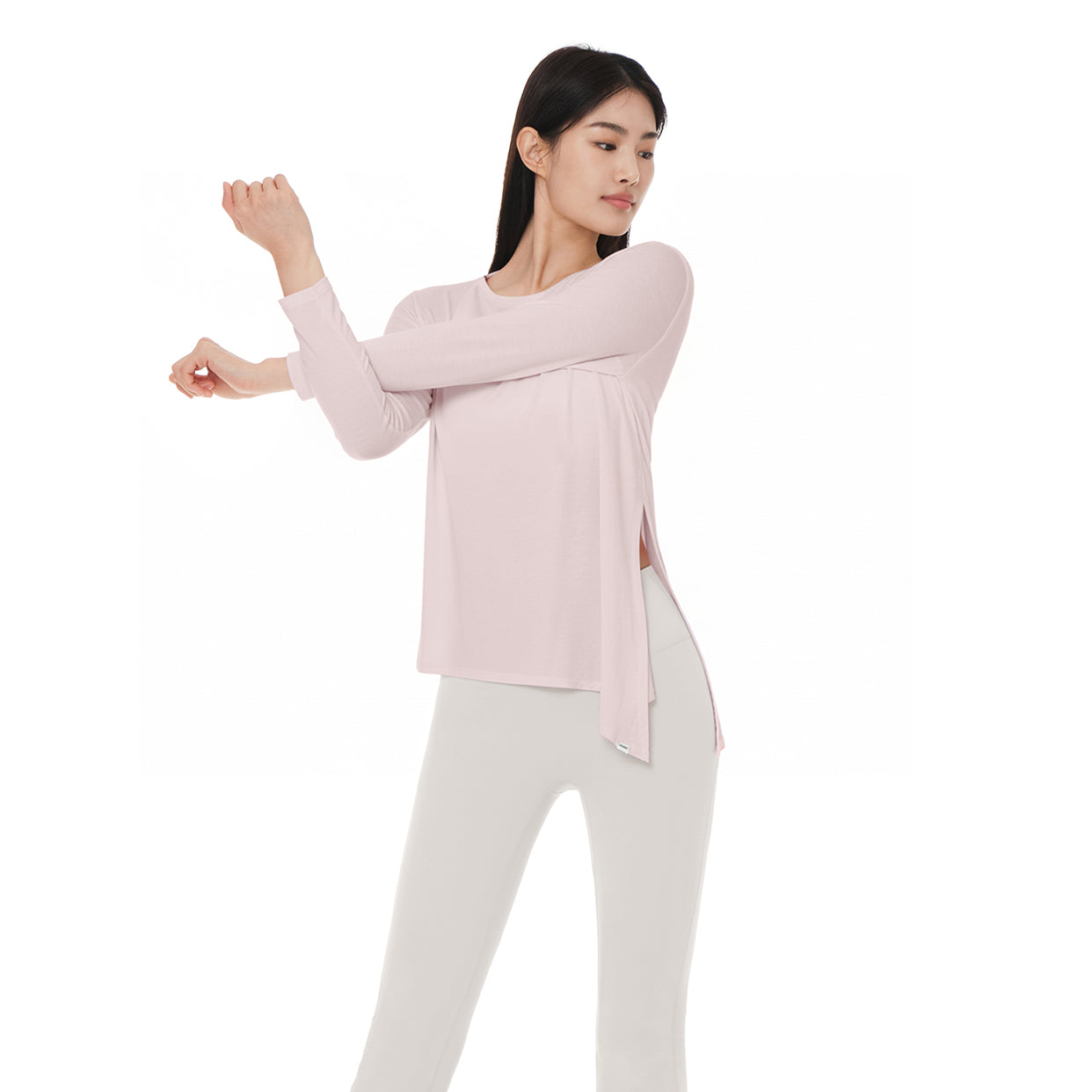 サイドスリット カバーアップ (長袖)