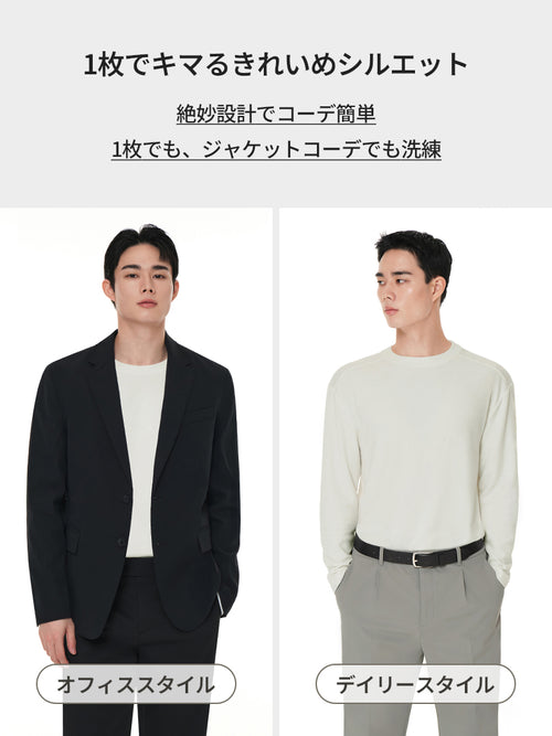 [OUTLET][2SET] Primeknit メンズ ニット (長袖) - andar JAPAN