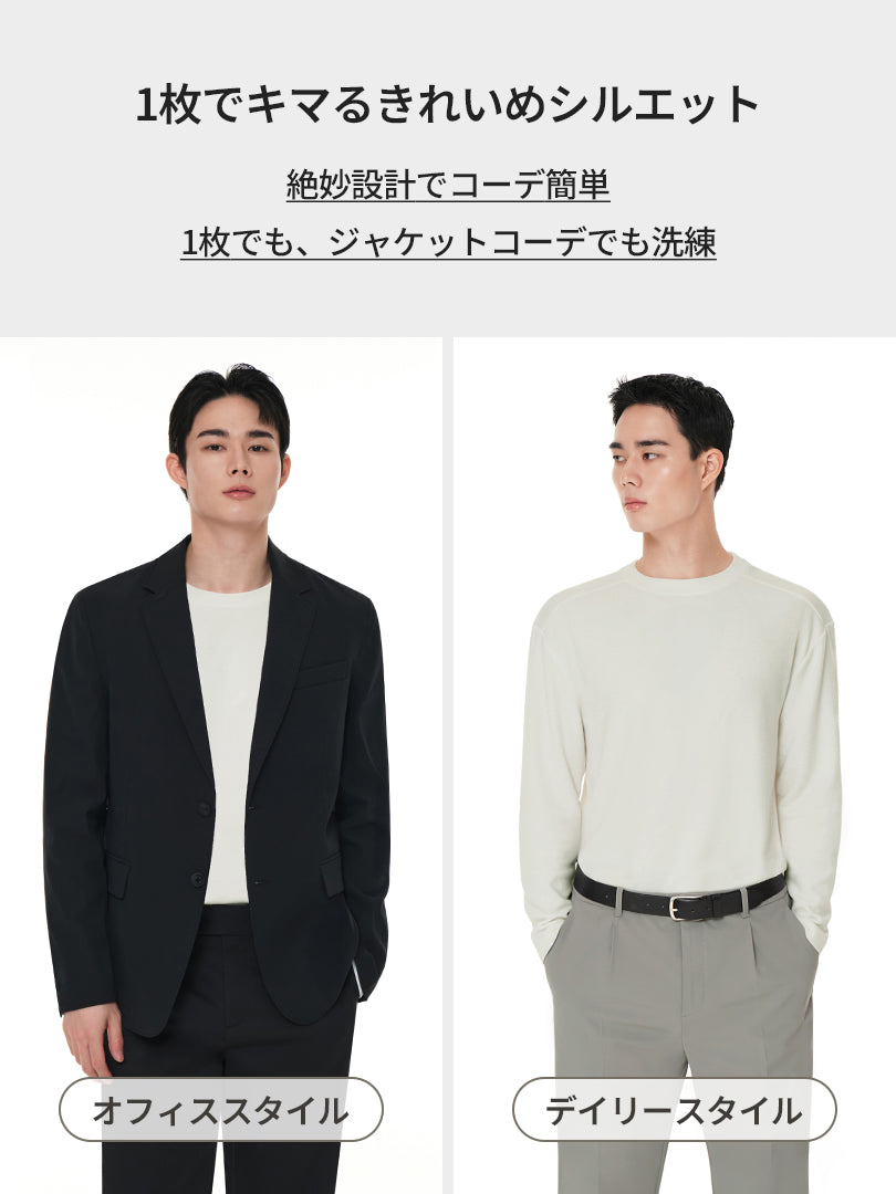 [OUTLET][2SET] Primeknit メンズ ニット (長袖) - andar JAPAN