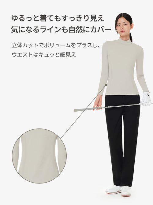 Warmotion ハーフネックベースレイヤー (長袖) - andar JAPAN