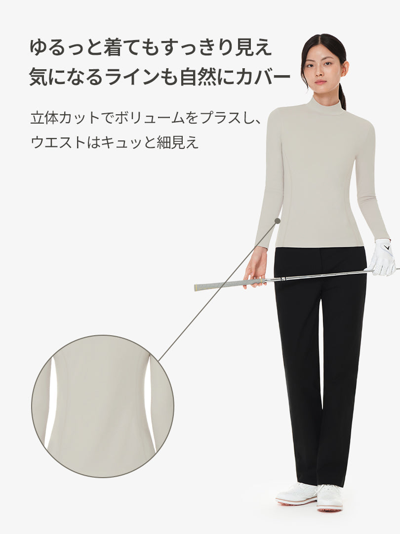 Warmotion ハーフネックベースレイヤー (長袖) - andar JAPAN