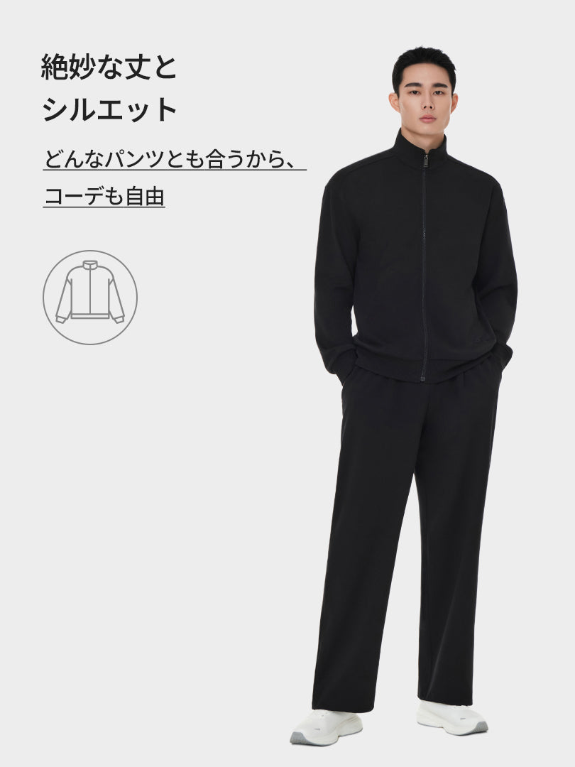 Mildmooth メンズ ジップアップ