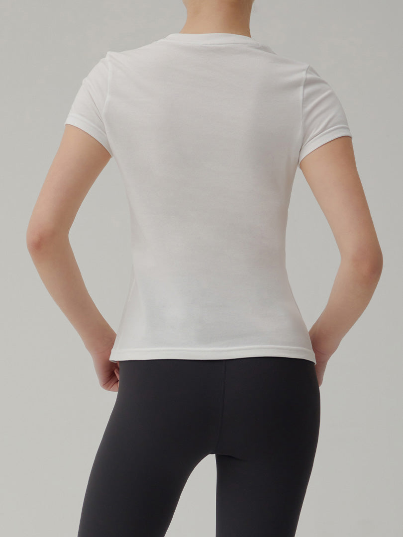 Aerocotton スリムフィット Tシャツ (半袖) - andar JAPAN