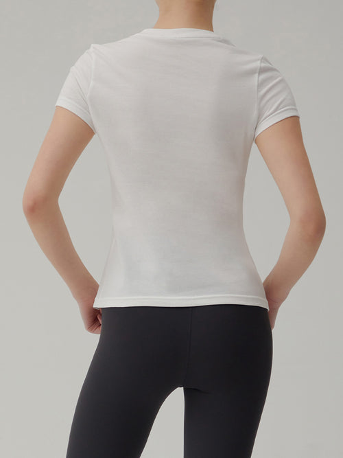 Aerocotton スリムフィット Tシャツ (半袖) - andar JAPAN
