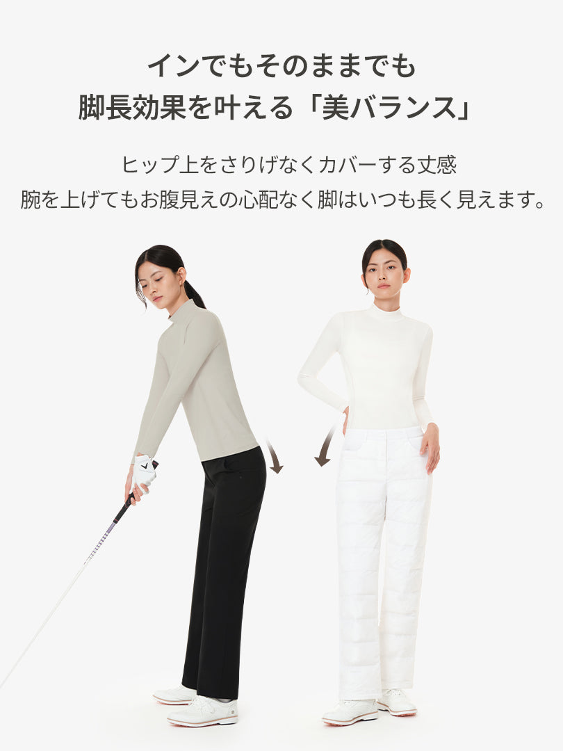 Warmotion ハーフネックベースレイヤー (長袖) - andar JAPAN