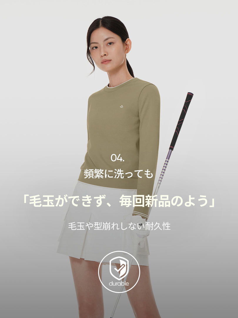 Mildmooth リップポイント スウェット - andar JAPAN