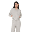 dreamcomfort クロップド ジップアップパーカー - andar JAPAN