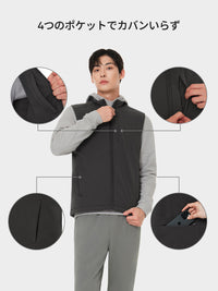 Primaloft メンズ ライトベスト＋シームレスボクサーパンツ贈呈 - andar JAPAN