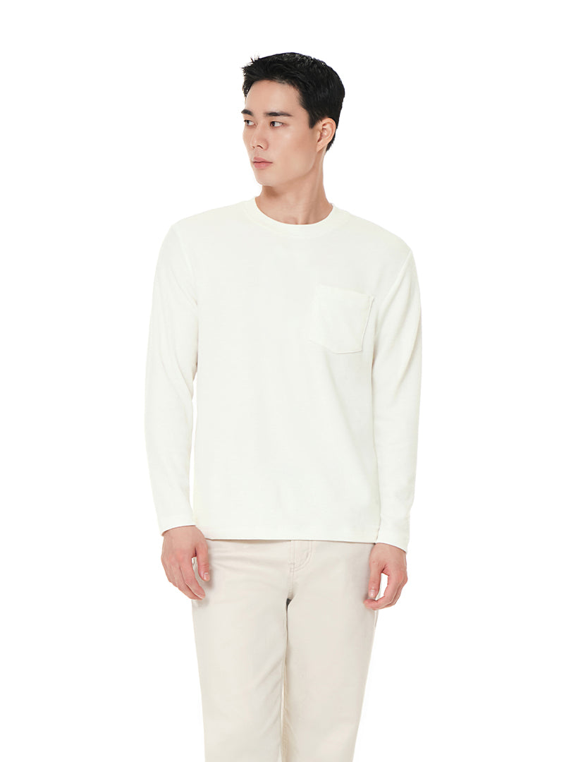[OUTLET][2SET] Primeknit メンズ ポケットニット (長袖) - andar JAPAN