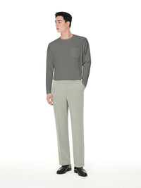 Primeknit メンズ ポケットニット (長袖) - andar JAPAN