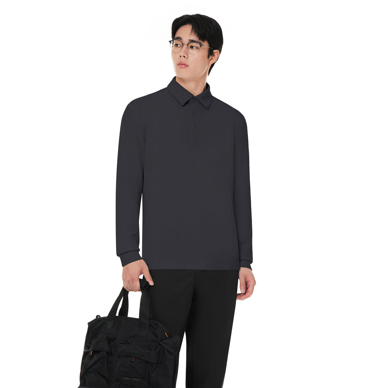 OUTLET] primeknit メンズ ニットポロ (長袖) – andar JAPAN