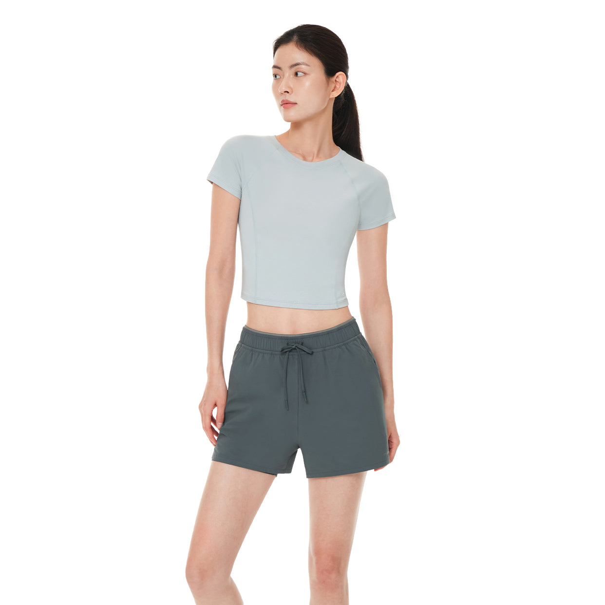 NEW airtouch ペース クロップドトップス (半袖)