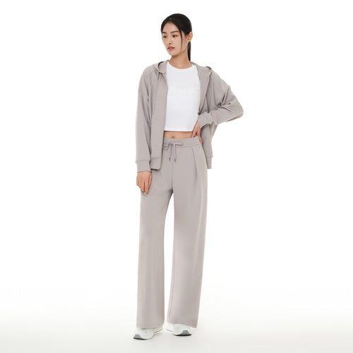 [SET] mildmooth セットアップ (ジップアップパーカー＋ワイドパンツ) - andar JAPAN