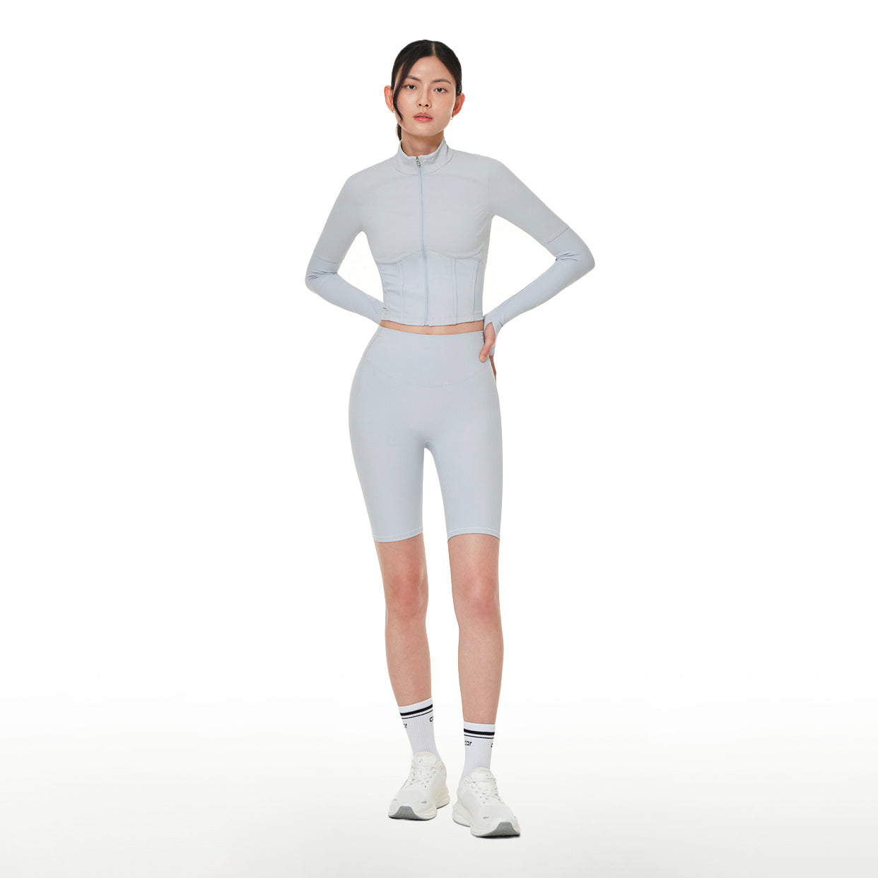 airribbed レギンス (4.5分丈) – andar JAPAN