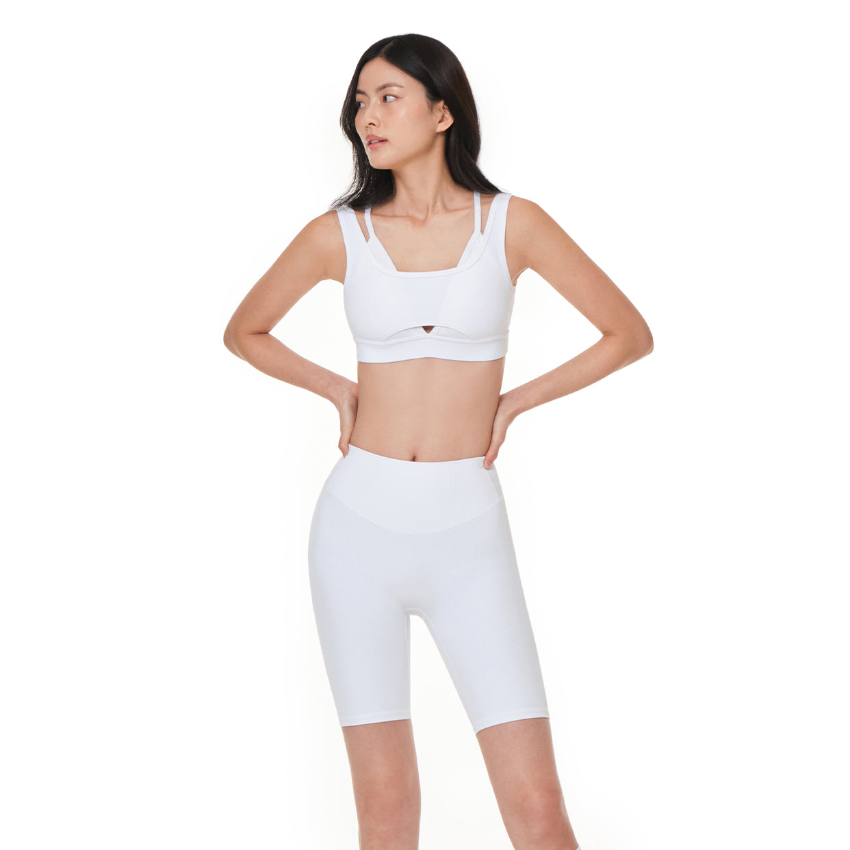 andar [SET] AirーRibbed (スポーツブラ+レギンス) airribbed レイヤード スポーツブラ – andar JAPAN