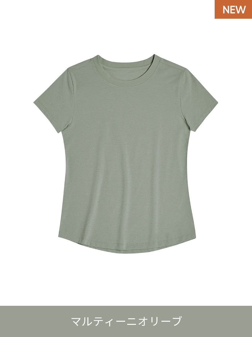 NEW Airy Fit スリムフィット Tシャツ (半袖) - andar JAPAN