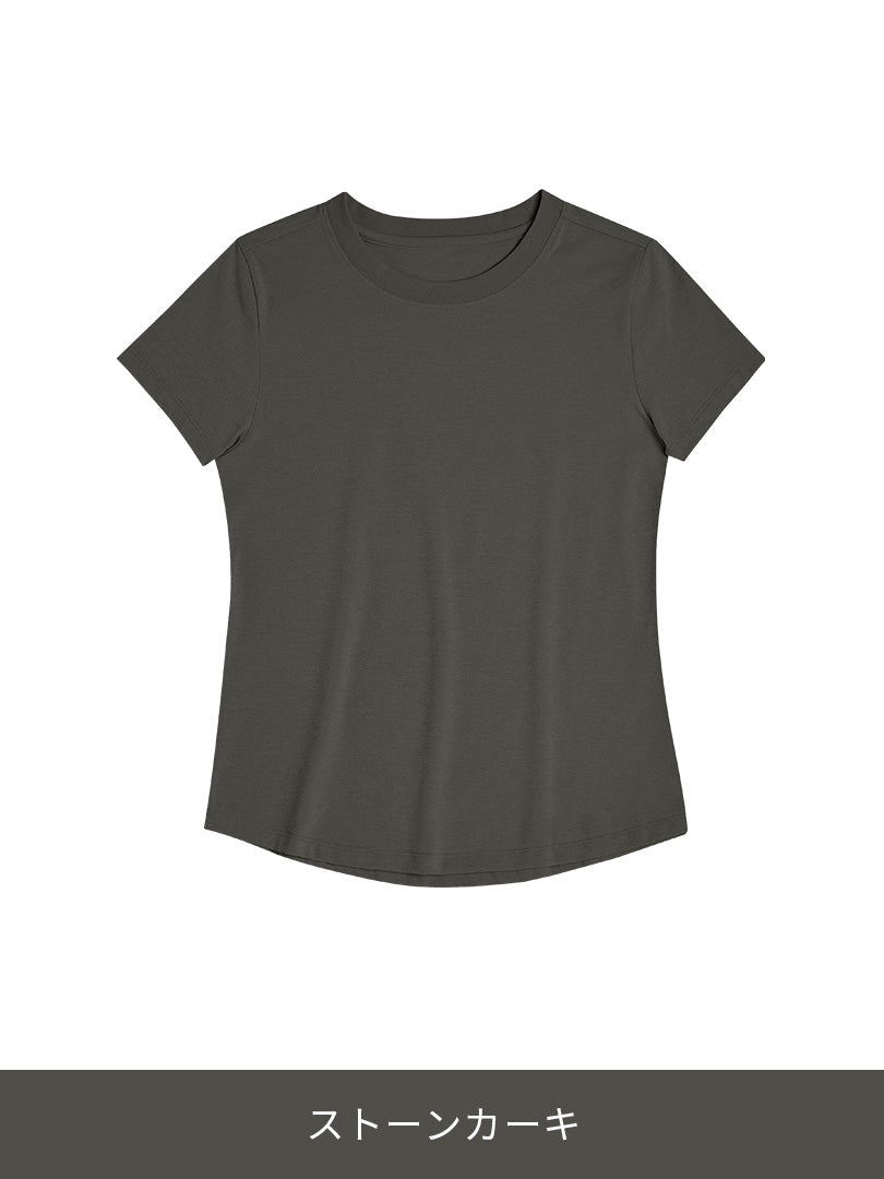 NEW Airy Fit スリムフィット Tシャツ (半袖)
