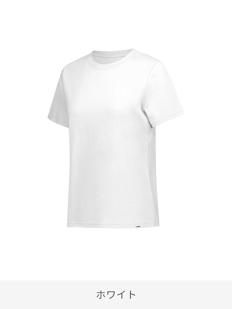 Aerocotton スタンダードフィット Tシャツ (半袖) - andar JAPAN