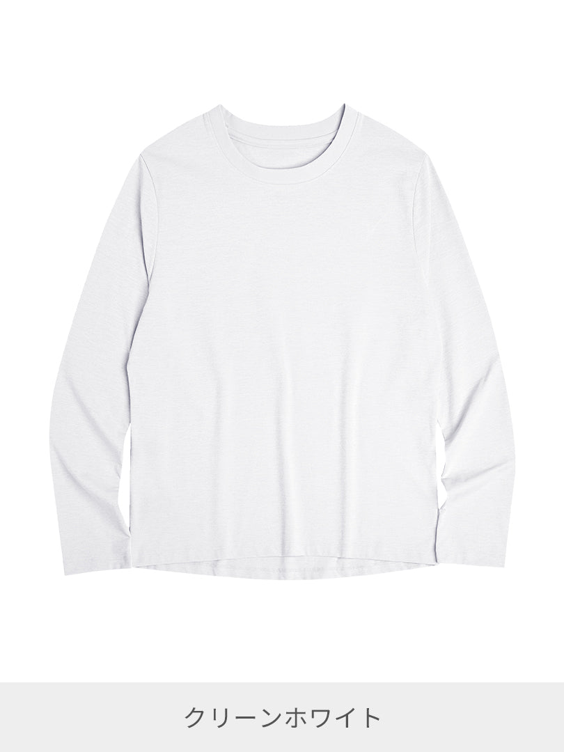 [LINE連携会員限定] NEW Airy Fit スタンダードフィット Tシャツ (長袖)X - andar JAPAN
