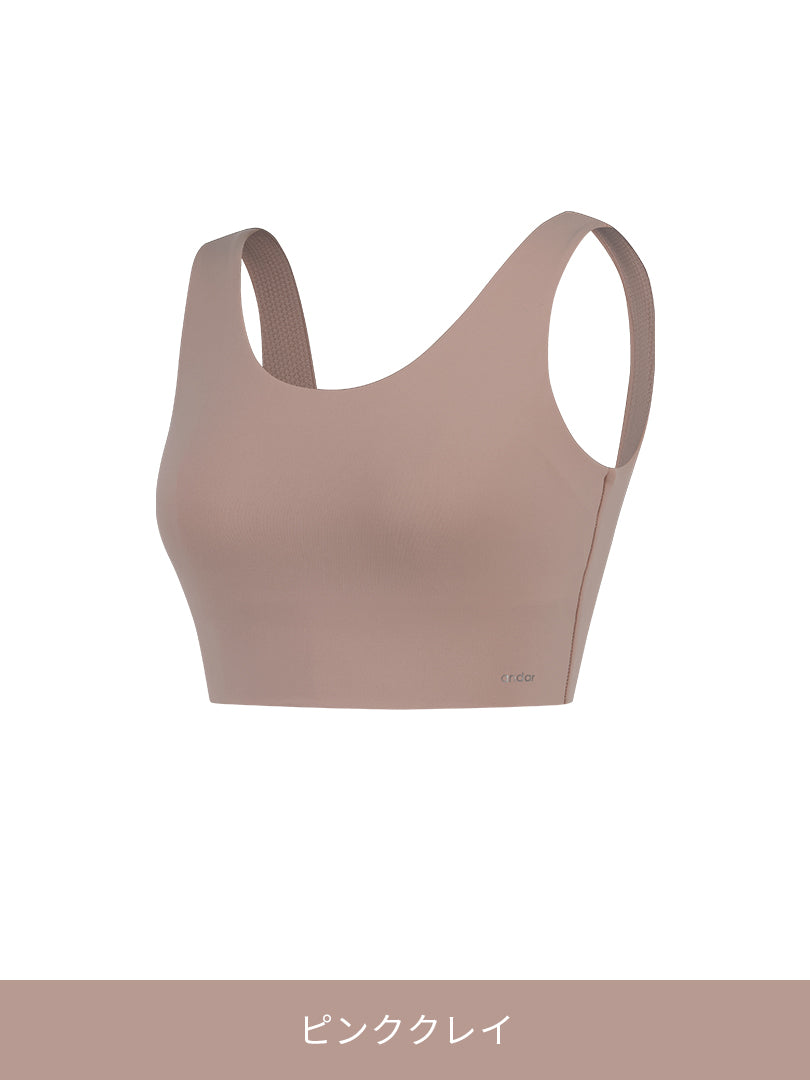 Airexpert Uバック クロップド スポーツブラ (フック付き) - andar JAPAN