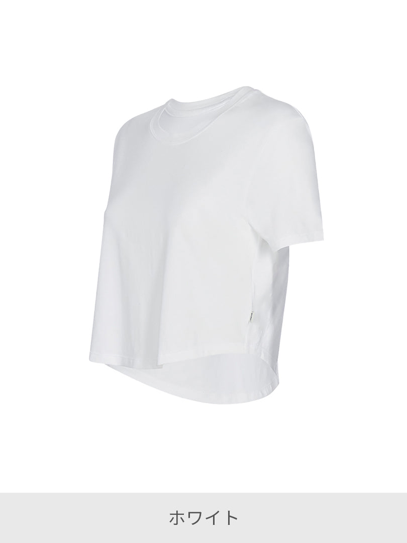 Comfytension クロップド Tシャツ - andar JAPAN