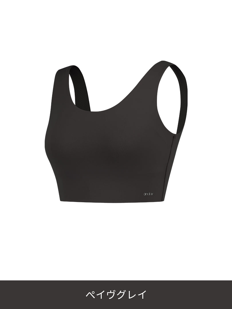 Airexpert Uバック クロップド スポーツブラ (フック付き) - andar JAPAN