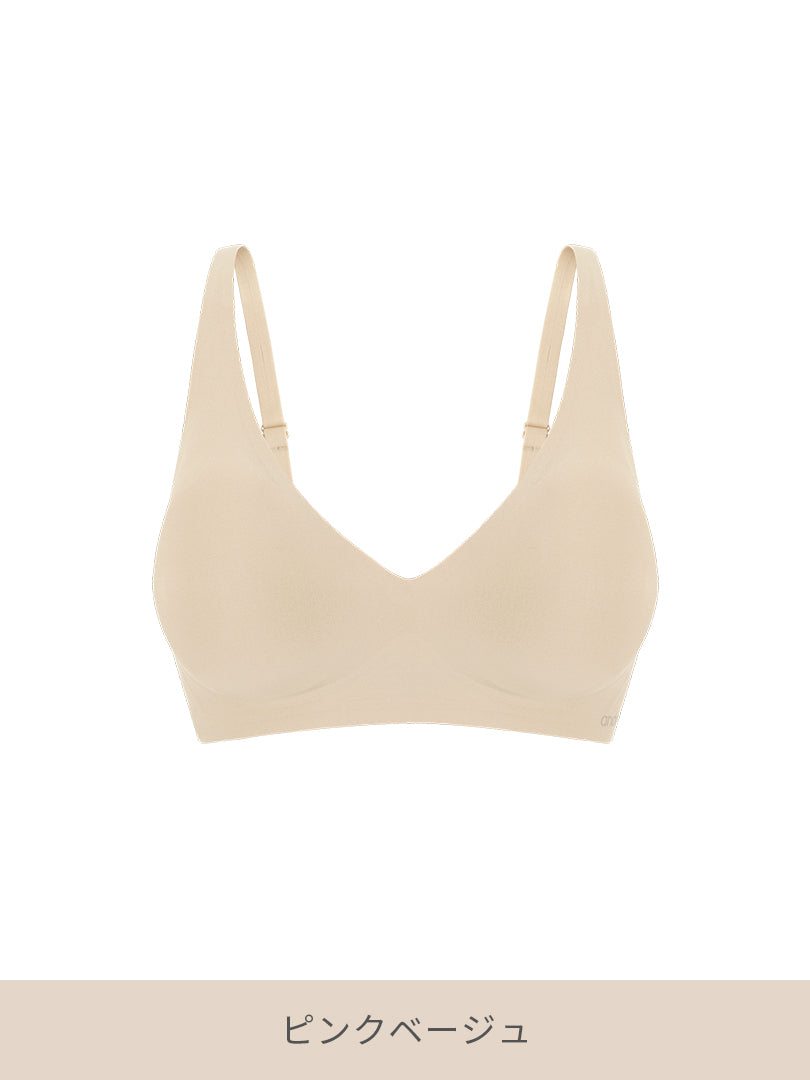 [3SET] andar オールデイフィット ブラ (ホックなし)＆ショーツ - andar JAPAN