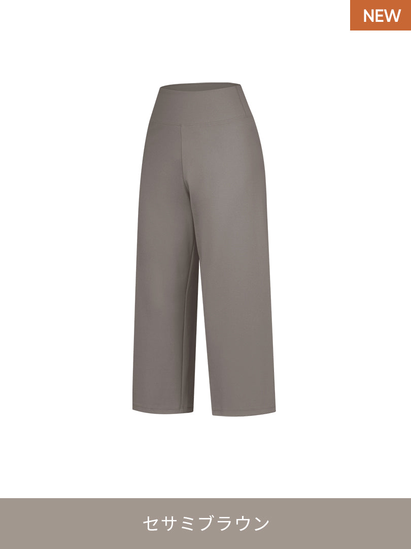 Airywin クロップドワイドレギンス - andar JAPAN