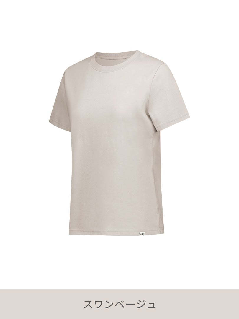 Aerocotton スタンダードフィット Tシャツ (半袖) - andar JAPAN