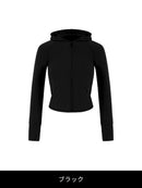 [LAST CHANCE SALE]  Airella リブド ジップアップパーカー - andar JAPAN