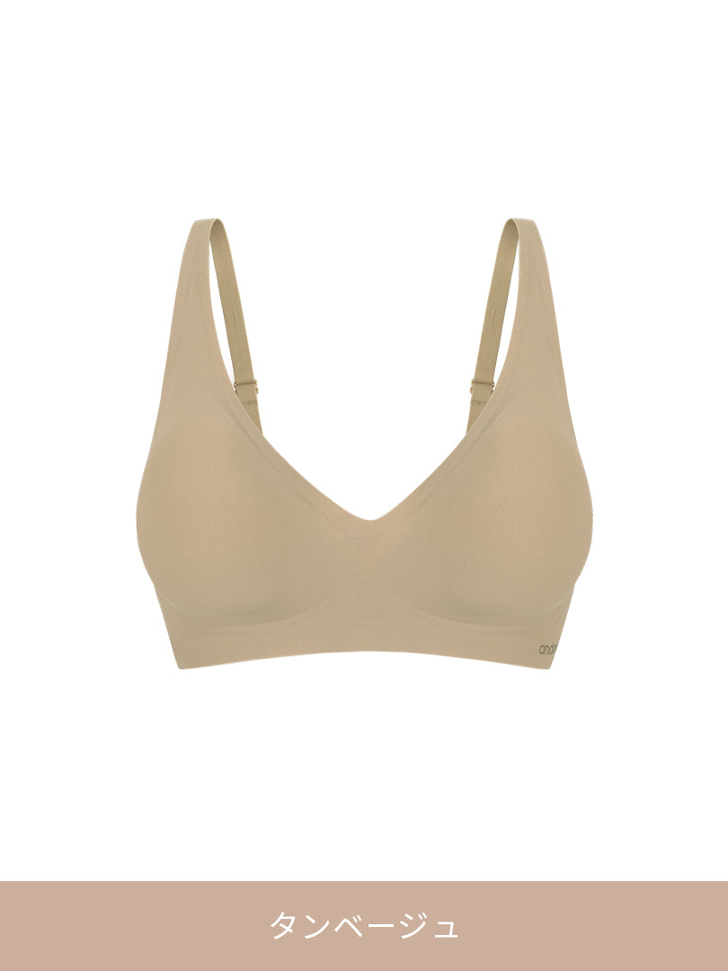 [SET] andar オールデイフィット ブラ (ホックなし)＆ショーツ - andar JAPAN