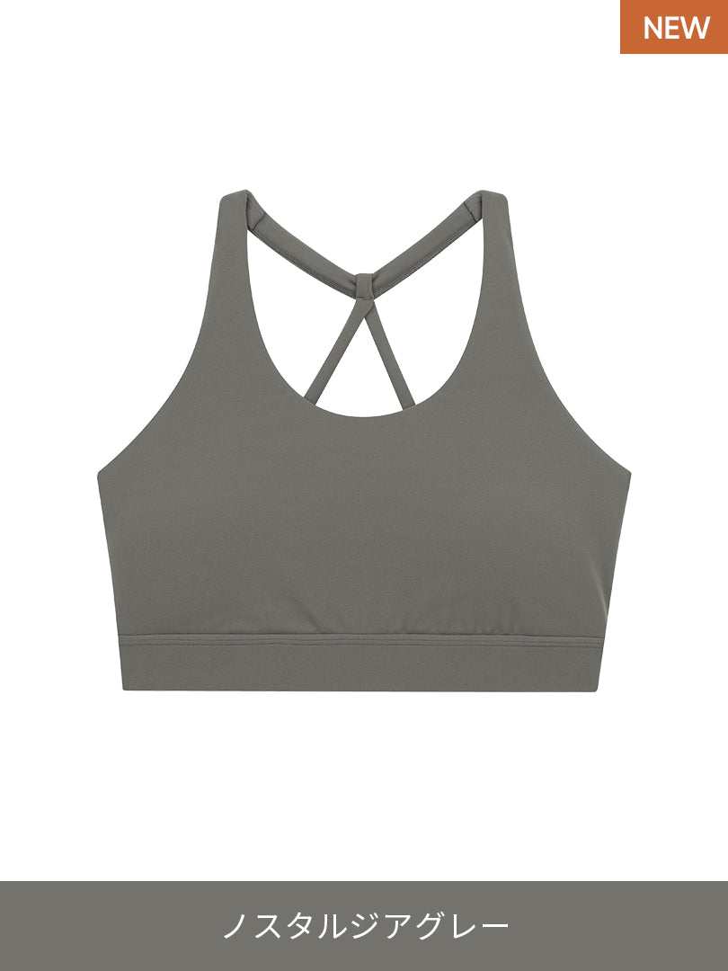 Relair バックライン ホルター スポーツブラ - andar JAPAN