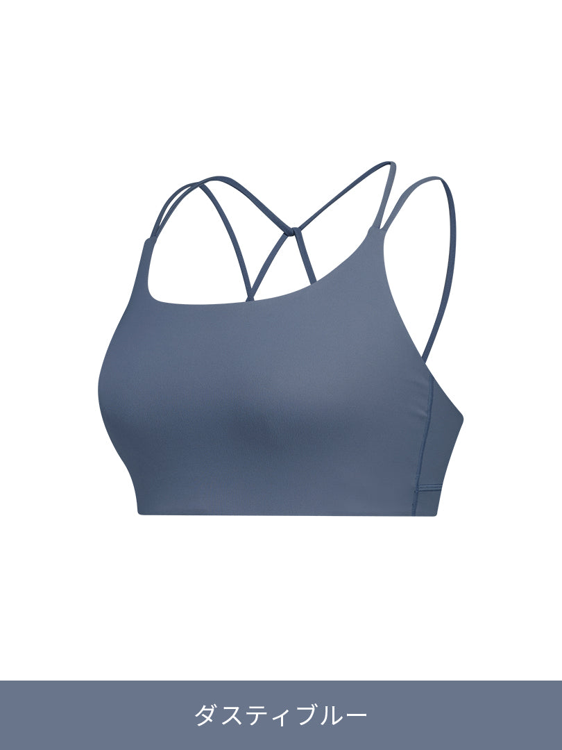 LAST SIZE] Softension ツイストバック スポーツブラ | andar JAPAN