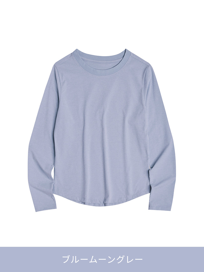 NEW Airy Fit スリムフィット Tシャツ (長袖)