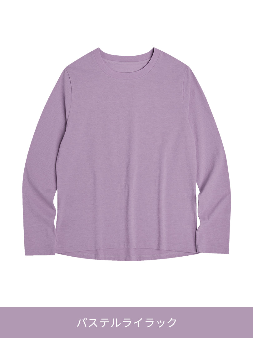 [LINE連携会員限定] NEW Airy Fit スタンダードフィット Tシャツ (長袖)X - andar JAPAN