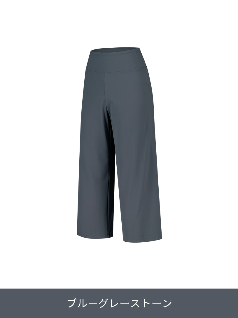 Airywin クロップドワイドレギンス | andar JAPAN